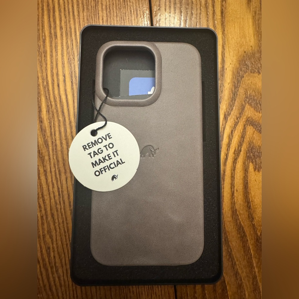 Bullstrap “The Minimalist Case” in Slate for iPhone 15 pro max